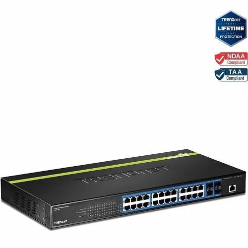TRENDnet TL2-G244 24-Port Gigabit Manged Layer Switch