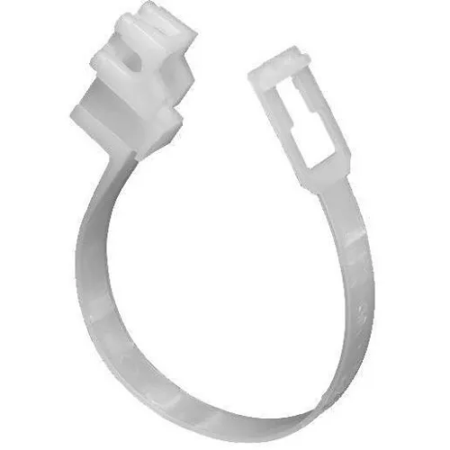 Arlington TL20P 2" Loop Cable Support, 100-Piece, White