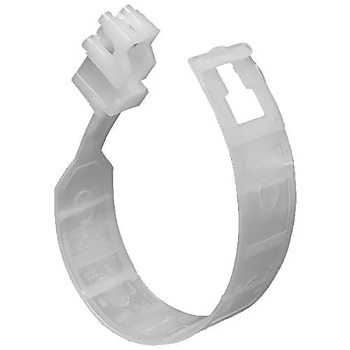 Arlington TL25 the LOOP Cable Support, Non-Metallic, 2-1/2", White