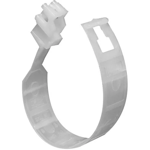 Arlington TL25P the LOOP Cable Support, Non-Metallic, 2-1/2", UV-Rated Plastic, White