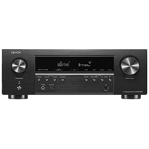 Denon AVR-S570BT 8K Video and Surround Sound from 5.2 Channel Receiver