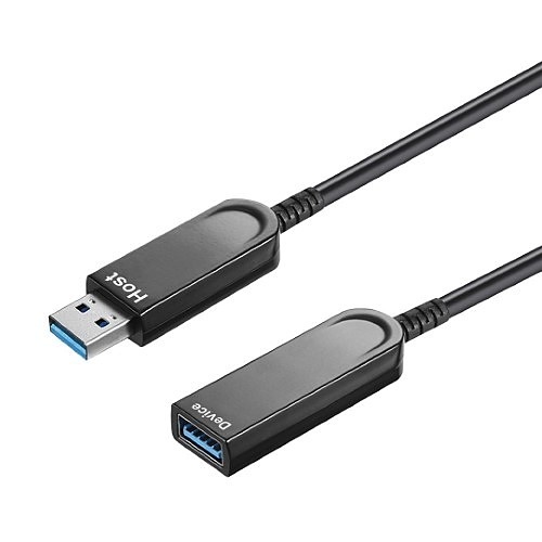 Vanco USB3AOC-AMF66 USB 3.2 Type A Male to Female Active Optical Cable, 66'