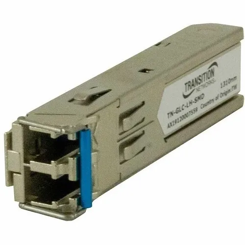 Lantronix TN-GLC-LH-SMD-PK SFP Module Transceiver, Cisco Compatible, 1000BASE-LX, 1310nm, Singlemode LC