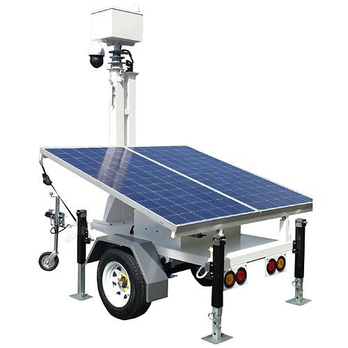 IV&C MVT-3002 Stand-Alone Lightweight Mobile Surveillance Trailer