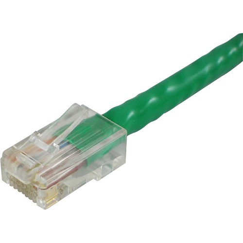 Lynn CAT6-03-GR Optilink CAT6 UTP Stranded Non-Booted Patch Cable, 3', Green