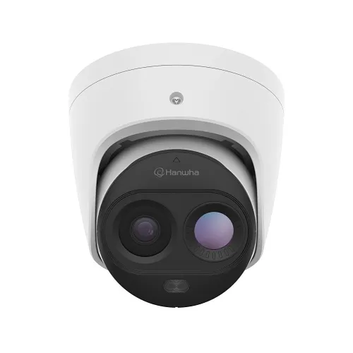 Hanwha TNM-C2712TDR Bi-Spectrum Early Fire Detection Camera, 1.2mm Fixed Lens