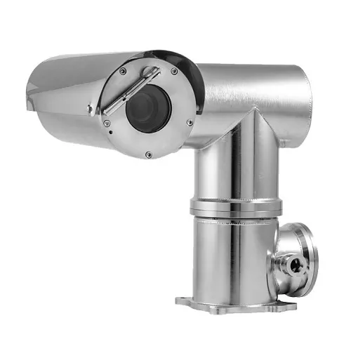 Hanwha TNU-X6320A2F2WT1-Z 2MP Explosion Proof PTZ IP Camera, 4.44-142.6mm Lens, 32x Optical Zoom, 16x Digital Zoom, 110VAC