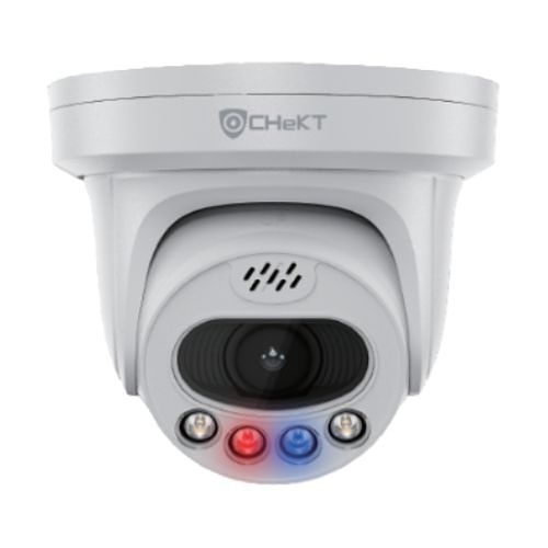Alarm.com CKIPC4MPTNV-12VDI 4MP IP Turret Camera with 12V Output and Alarm Zone Input