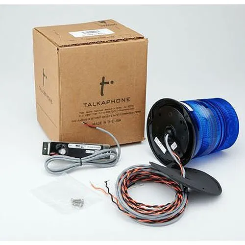 Talkaphone TOWER PTS Tallkaphone TOWER PTS Blue-Light Strobe with Light Balist