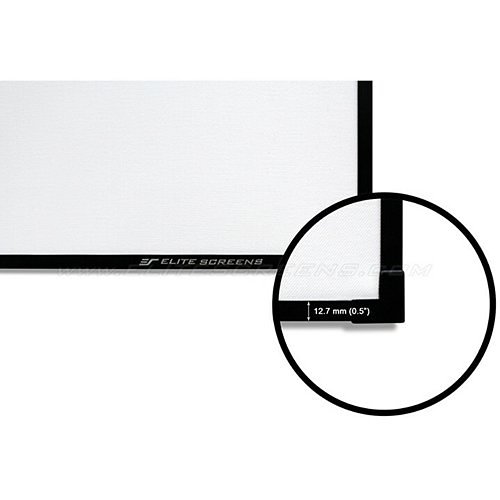 Elite Screens AR150H2-AUHD Aeon AcousticPro UHD Series 150" 16:9 4K Ultra HD Wall Mount Edge Free Fixed Frame Projector Screen