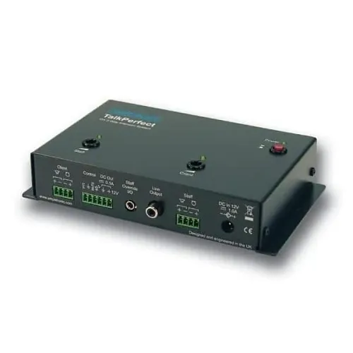 Listen Technologies TP-KIT3 TalkPerfect Kit3 Full Duplex Window Intercom System with Pod Mic and Speaker