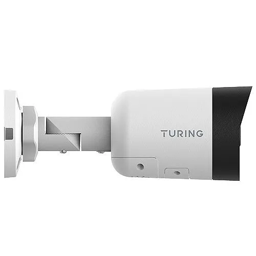 Turing Video TP-MBAD8M28 SMART Series 8MP Active Deterrence Bullet IP Camera, 2.8mm Lens