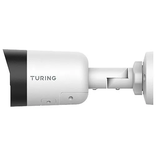 Turing Video TP-MBAD8M28 SMART Series 8MP Active Deterrence Bullet IP Camera, 2.8mm Lens