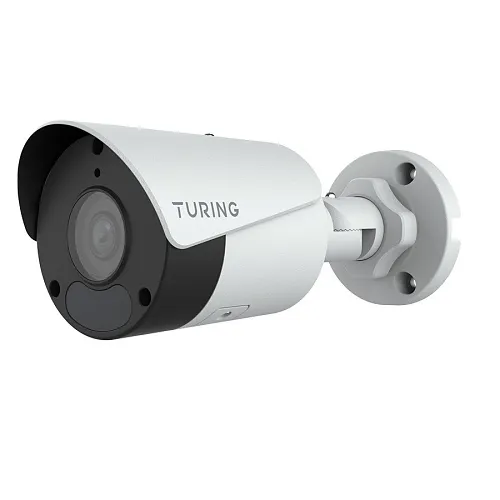 Turing Video TP-MFB4M4 SMART Series TwilightVision 4MP Bullet IP Camera, 4mm Lens, White