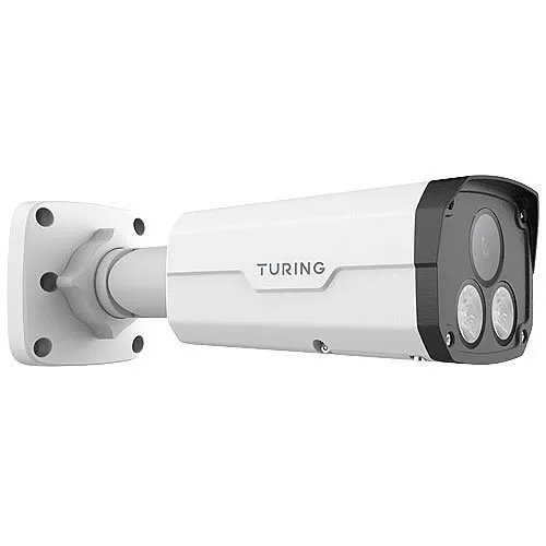 Turing Video TP-MFB5A4C SMART Series VibrantView 5MP Full Color Bullet IP Camera, 2.8mm Lens