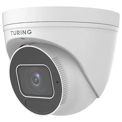 Turing Video TP-MVD5MV2 SMART Series 5MP TwilightVision Zoom Turret IP Camera, 2.7-13.5mm Motorized Lens