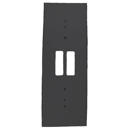 Bosch TP161 Trim Plate for Mounting Single-Gang Box Detectors, Black