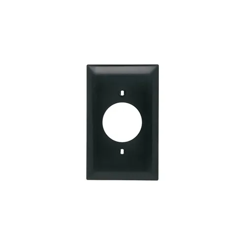 Pass & Seymour TP720BK 1-Gang Power Outlet, Black
