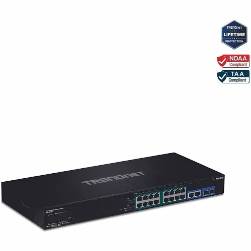 TRENDnet TPE-3018LS 18-Port Gigabit PoE+ Smart Surveillance Switch