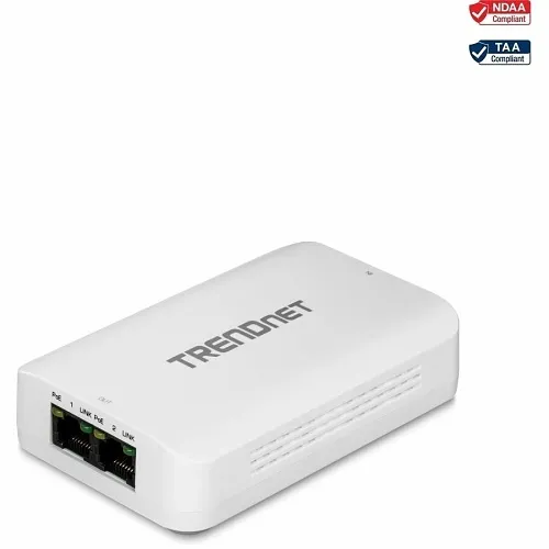 TRENDnet TPE-BE200 2-Port Gigabit PoE+ Extender