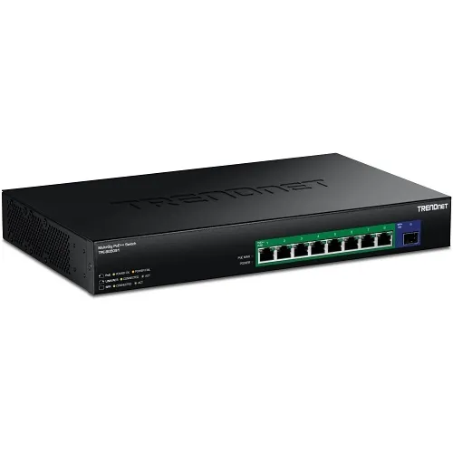 TRENDnet TPE-BG5091 9-Port 2.5G GaN Power PoE++ Switch with 10G SFP+ Port, 480W