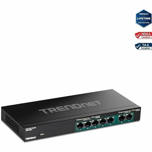 TRENDnet TPE-TG327 7-Port Multi-Gig PoE+ Network Switch