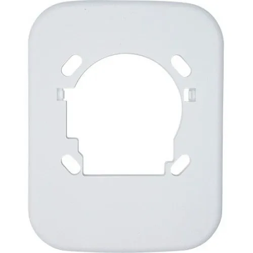 System Sensor TR-2W L-Series Wall Mount Trim Ring that Provides Additional Space in Back Box, 5-Pack, White
