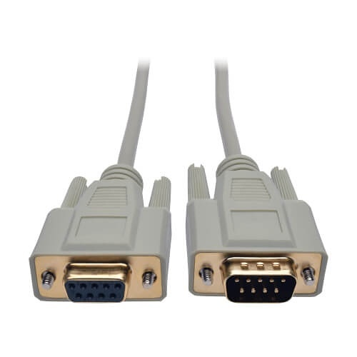 Eaton Tripp Lite P520-006 Serial DB9 Serial Extension Cable, 6' (1.83m) Straight Through DB9, M/F