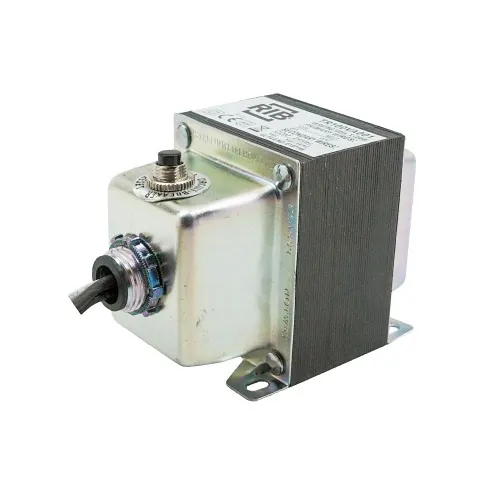 Functional Devices TR100VA001 100VA Transformer with Built-in Circuit Breaker, 120/24V, Single Hub, Class2 UL Listed