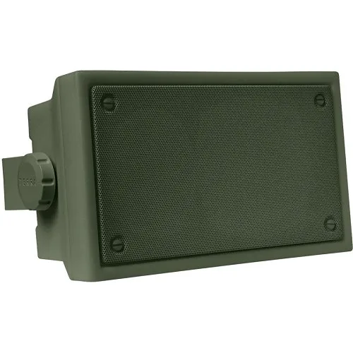 Leon TR50-MT-GRN Leon TR50-MT Terra Outdoor Speaker with 5.25" Cast Frame Woofer, 1.1" Inverted Titanium Dome Fluid-Cooled Tweeter, Green