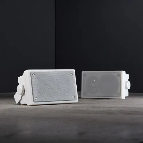 Leon TR50-MT-WHT Terra Outdoor Speaker with 5.25" Cast Frame Woofer, 1.1" Inverted Titanium Dome Fluid-Cooled Tweeter, White