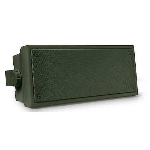 Leon TR50-MTM-70V-GRN Leon TR50-MTM-70V Terra Outdoor Speaker with 5.25" Cast Frame Woofers, 1.1" Inverted Titanium Dome Fluid-Cooled Tweeter, 70V, Pair, Green