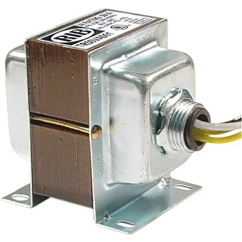 Functional Devices TR50VA001 Transformer 50VA, 120 to 24V AC, Foot and Single Threaded Hub Mount