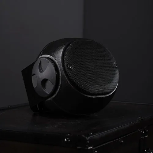 Leon TR60-BLK Terra Outdoor Speaker with 6.5" ACAD Cast Frame Woofer and Co-Axially Mounted Titanium .75" Dome Tweeter, Black