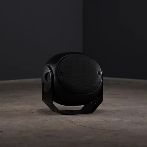 Leon TR60-BLK Terra Outdoor Speaker with 6.5" ACAD Cast Frame Woofer and Co-Axially Mounted Titanium .75" Dome Tweeter, Black