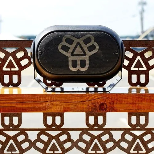 Leon TR60-BLK Terra Outdoor Speaker with 6.5" ACAD Cast Frame Woofer and Co-Axially Mounted Titanium .75" Dome Tweeter, Black