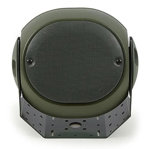 Leon TR60-GRN Leon TR60 Terra Outdoor Speaker with 6.5" ACAD Cast Frame Woofer, Co-Axially Mounted Titanium .75" Dome Tweeter, Green