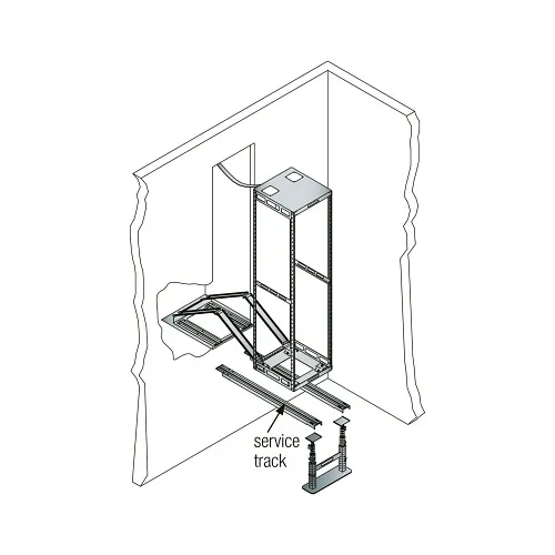 Middle Atlantic TRACK25 AXS Service Tracks 25"