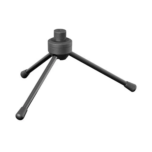 Audix TRIPOD Metal Tripod Desktop Stand for Use with Any 5/8" Threaded Microphone Clip, Black
