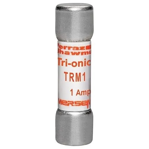Mersen TRM1 Tri-Onic Time Delay Midget Fuses, 250V AC, 1A