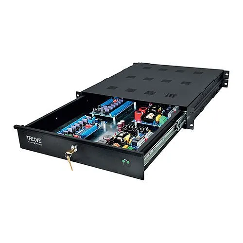 Altronix TROVE1AL1R Access and Power Integration Rack Mount Enclosure with Backplane, Trove1 Rack Series