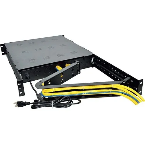 Altronix TROVE1AL1R Access and Power Integration Rack Mount Enclosure with Backplane, Trove1 Rack Series