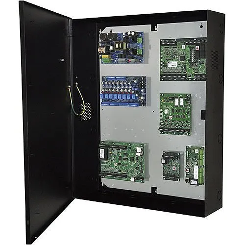 Altronix TROVE2M2K1 Kit with Trove2M2 Access and Power Integration Enclosure with Backplane, Eflow4NB Power Supply Charger, ACM8 Access Power Controller and CAM1 Cam Lock