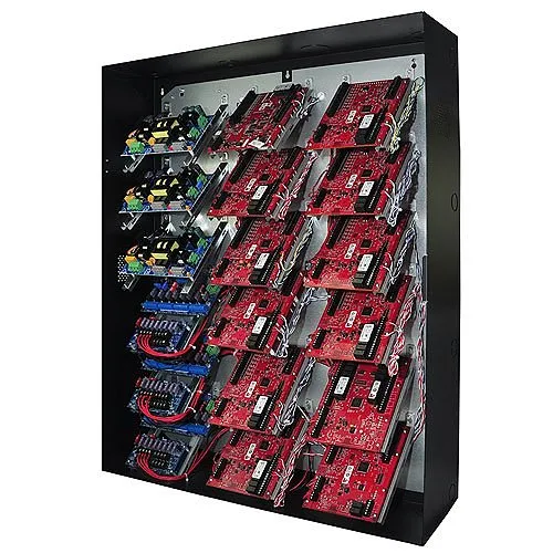 Altronix TROVE3MBK3 Trove3 Series Mercury Lenel S2 Access and Power Integration Enclosure with TMB3 Backplane and (36) BR3M Mounting Brackets