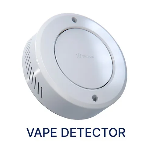 Triton TRTN-VD Vape Detector, Compatible with Triton Sync App for iOS and Android