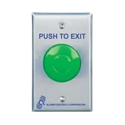 Alarm Controls TS-14302LUC Request to Exit Station with Pneumatic Timer, Stainless Steel