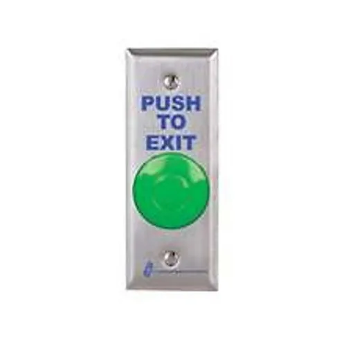 Alarm Controls TS-27R Stainless Steel Wallplate, 1.75" Size, Red Color, 1-Pack