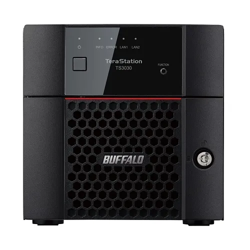 Buffalo TS3230DN TeraStation 3030 Series Network Storage Solution, Desktop, 2 Bay, 8TB HDD