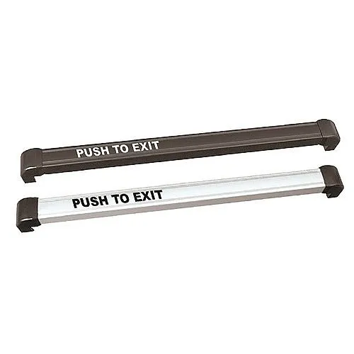 Securitron TSB-CL-48 Touch Sense Egress Bar for Non-Fire Rated Doors, 48", Clear