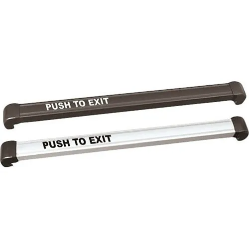 Securitron TSB-CLT Touch Sense Egress Bar with Trailing Edge Timer for Non-Fire Rated Doors, 36", Clear